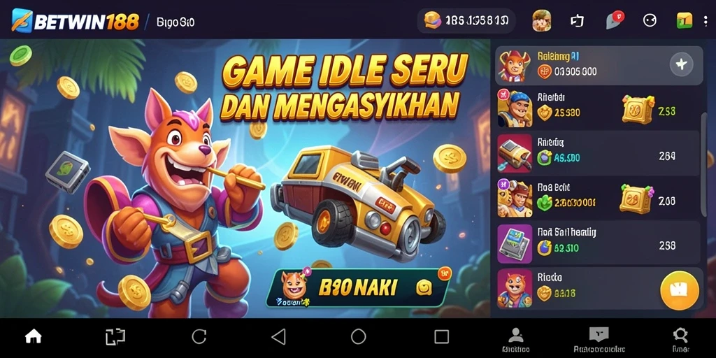 Menampilkan gameplay seru dan karakter unik di BETWIN188.