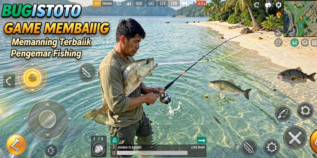 Tangkapan besar di lautan indah dalam BUGISTOTO.