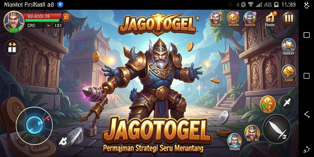 Tampilan gameplay JAGOTOGEL yang menggugah semangat bermain.