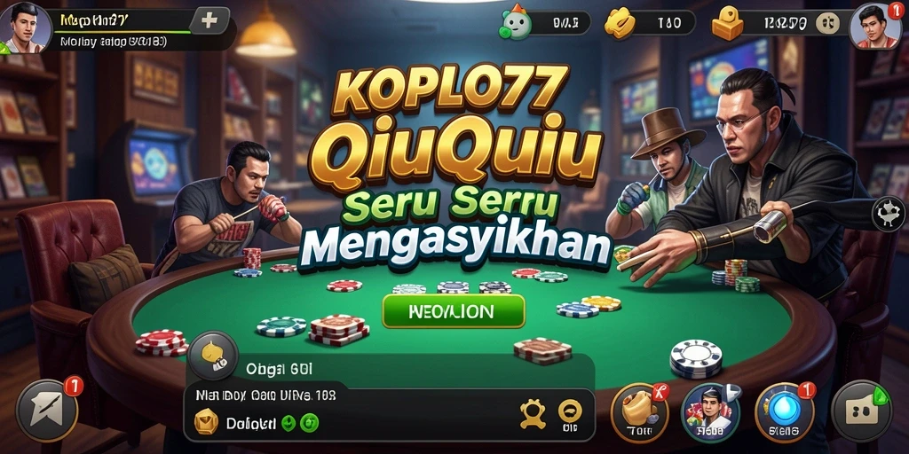Gameplay seru KOPLO77 dalam aksi QiuQiu.