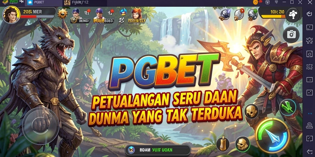 Tampilan gameplay PGBET yang menakjubkan dan penuh petualangan.
