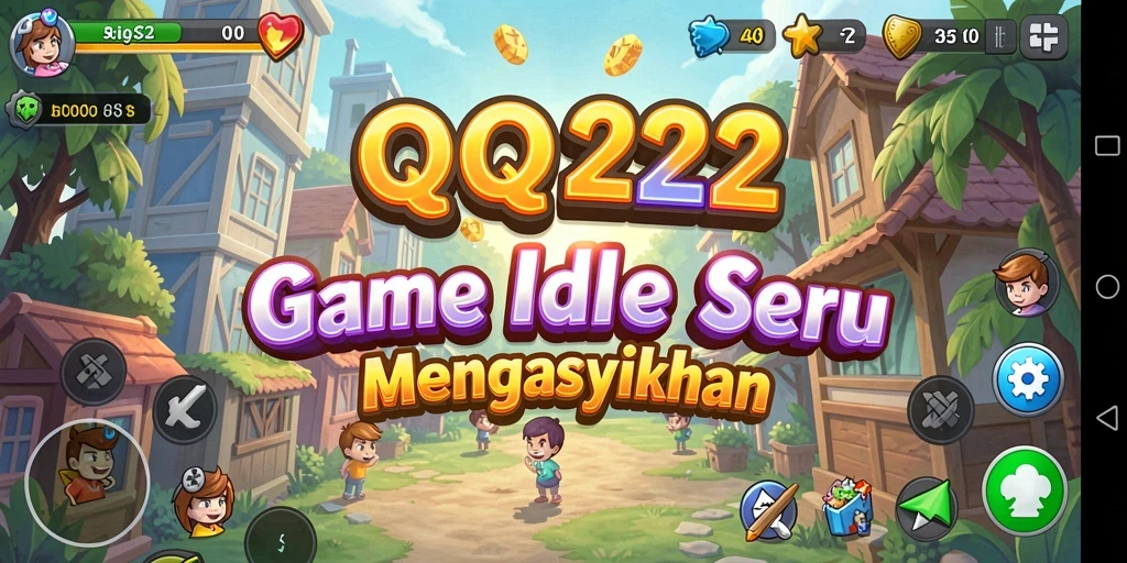 Tampilan gameplay QQ222 yang seru dan menarik saat bermain Idle.