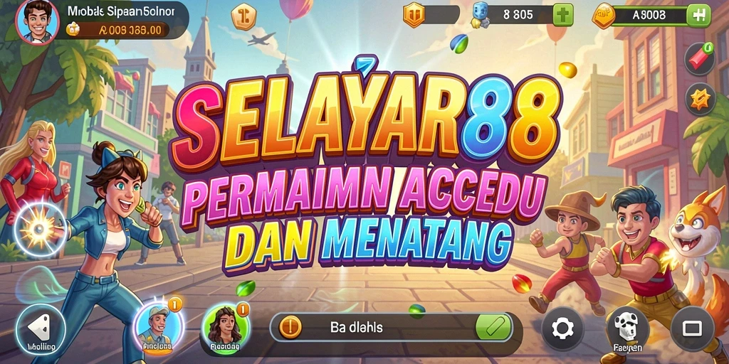 Screenshot gameplay SELAYAR88 menampilkan aksi seru dalam permainan arcade.