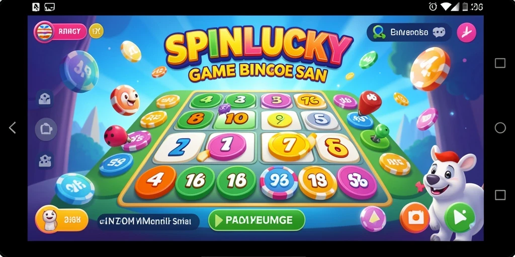 Gameplay seru dan menarik di SPINLUCKY Bingo.