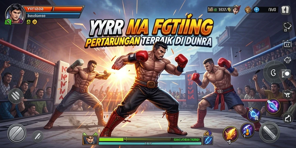 Screenshot gameplay YYRR dengan aksi pertarungan yang mendebarkan.